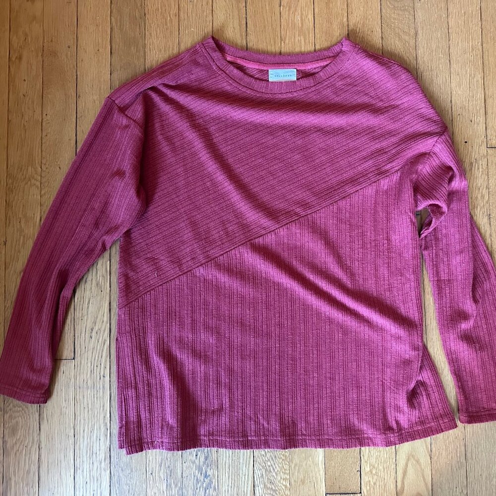 Melloday long-sleeved shirt womens size M